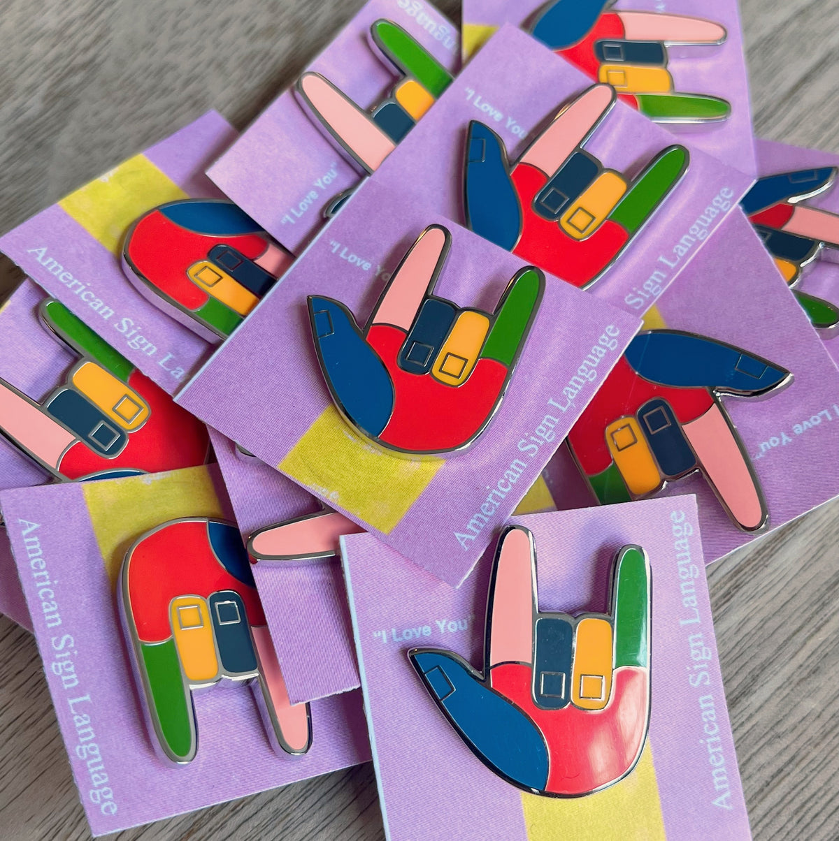 Mini ILY Enamel Card Packs