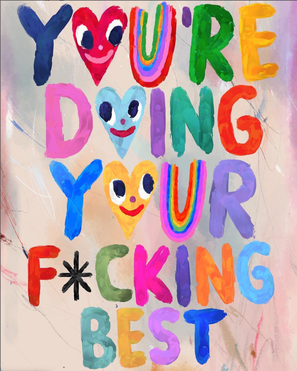 "I LOVE YOU" BY I SCREAM COLOUR