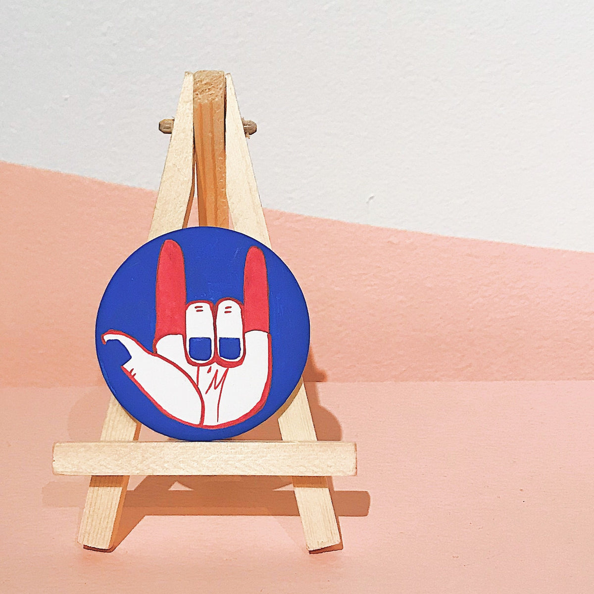 ILY Coloring Pin