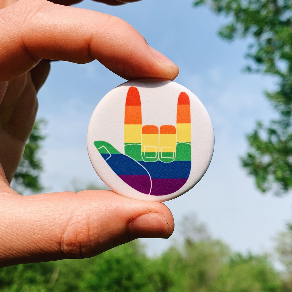 ILY PRIDE BUTTON PACKS